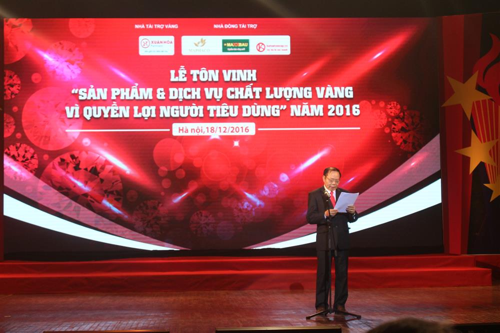   TÔN VINH “ SẢN PHẨM – DỊCH VỤ CHẤT LƯỢNG VÀNG VÌ QUYỀN  LƠI NGƯỜI TIÊU DÙNG”